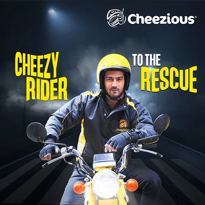 Cheezious Unveils New #AaRahaHuMein Fast Delivery Promise
